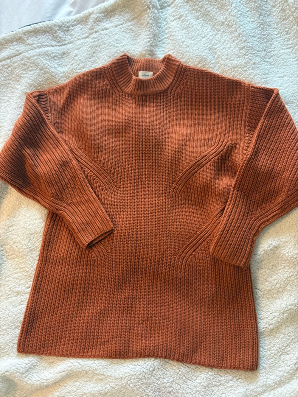 Aritzia Wilfred Requiem Merino Wool Sweater Dress